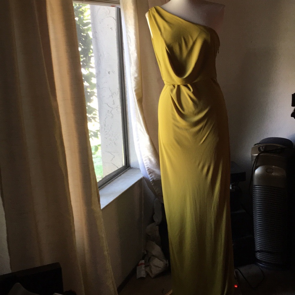 BCBGMaxAzria Snejana One-Shoulder Evening Gown - Picture 2 of 3